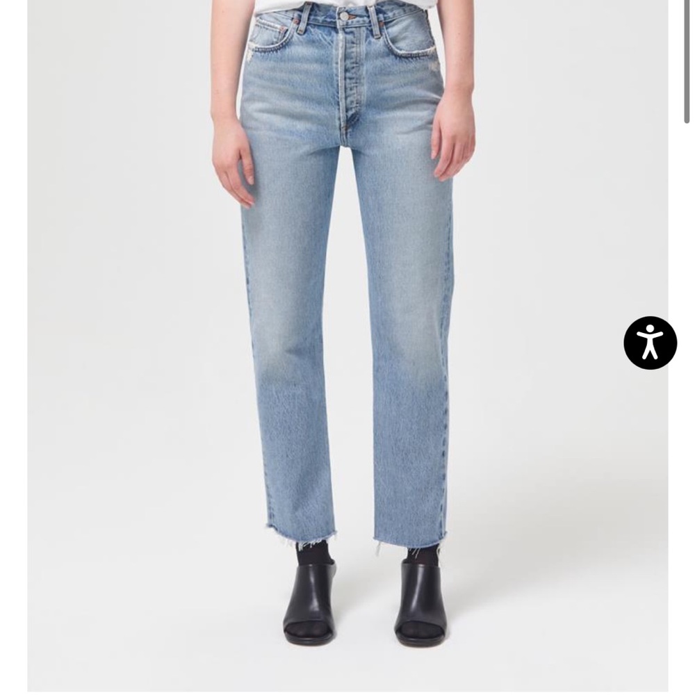 NWOT Agolde 90s pinch waist ankle waist denim. Size 28